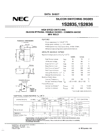 Datasheet 1S2836 manufacturer NEC