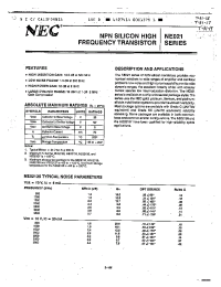Datasheet 2SC1988 manufacturer NEC