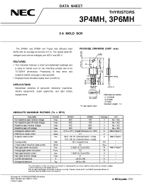 Datasheet 3P4MH manufacturer NEC