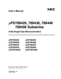 Datasheet m789446 manufacturer NEC