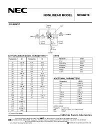 Datasheet NE68819 manufacturer NEC