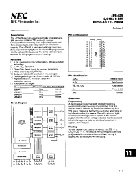 Datasheet UPB429-1 manufacturer NEC