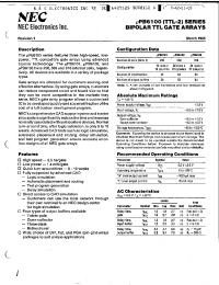 Datasheet UPB6103 manufacturer NEC