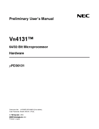 Datasheet uPD30131F1-200 manufacturer NEC