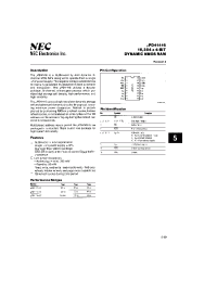 Datasheet UPD41416 manufacturer NEC