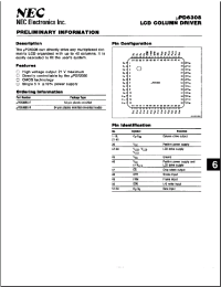 Datasheet UPD6308 manufacturer NEC