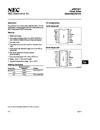 Datasheet UPD71011 manufacturer NEC