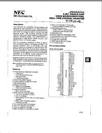 Datasheet UPD78310-1B manufacturer NEC