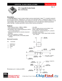 Datasheet HA-1217 manufacturer NEL