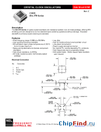 Datasheet HA-379 manufacturer NEL