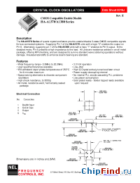 Datasheet HA-A137B manufacturer NEL