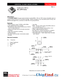 Datasheet HA-A871 manufacturer NEL