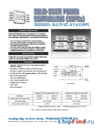 Datasheet 90028-20 manufacturer NHI