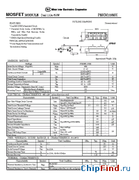 Datasheet P2HM1102H manufacturer NIEC