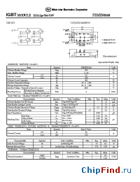 Datasheet PBMB50A6 manufacturer NIEC
