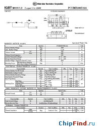 Datasheet PCHMB200B12A manufacturer NIEC