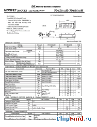 Datasheet PD10M440H manufacturer NIEC
