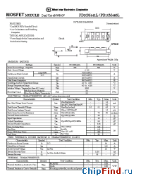 Datasheet PD10M440L manufacturer NIEC