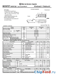 Datasheet PD4M440H manufacturer NIEC