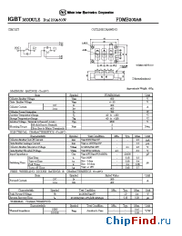 Datasheet PDMB200A6 manufacturer NIEC