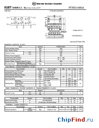 Datasheet PTMB100B12 manufacturer NIEC