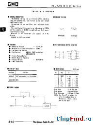 Datasheet NJU6342 manufacturer NJRC