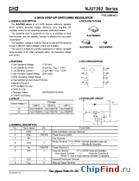 Datasheet NJU7262M50 manufacturer NJRC
