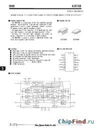 Datasheet NJU7508 manufacturer NJRC