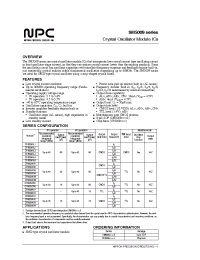 Datasheet CF5009AL4 manufacturer NPC