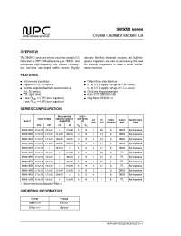 Datasheet CF5021KD manufacturer NPC