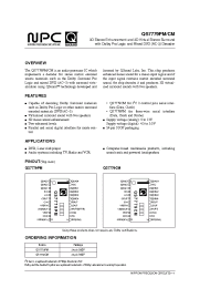 Datasheet QS7779 manufacturer NPC