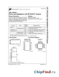 Datasheet 54AC74F manufacturer National Semiconductor