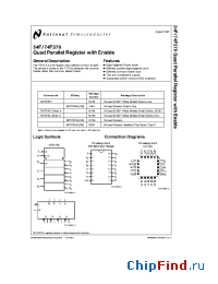 Datasheet 54F379 manufacturer National Semiconductor