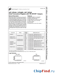 Datasheet 54F646FM manufacturer National Semiconductor