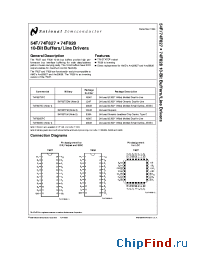 Datasheet 54F827SDMQB manufacturer National Semiconductor