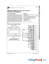 Datasheet 54LS11E manufacturer National Semiconductor