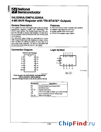 Datasheet 54LS295AFMQB manufacturer National Semiconductor