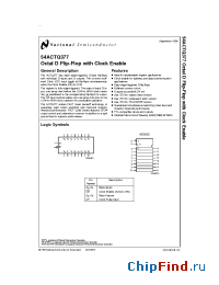 Datasheet 5962-9219001MRA manufacturer National Semiconductor