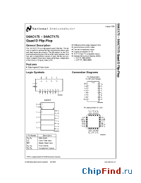 Datasheet 5962R89693012A manufacturer National Semiconductor