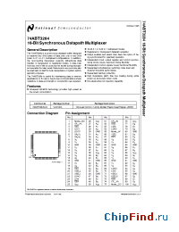 Datasheet 74ABT3284VJG manufacturer National Semiconductor