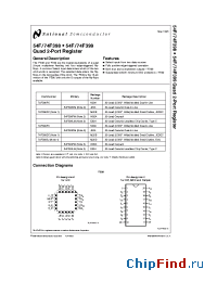 Datasheet 74F398PC manufacturer National Semiconductor