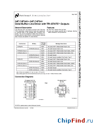 Datasheet 74F540PC manufacturer National Semiconductor