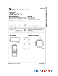 Datasheet 74F823 manufacturer National Semiconductor