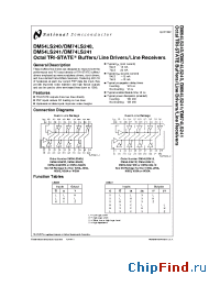 Datasheet 74LS241 manufacturer National Semiconductor
