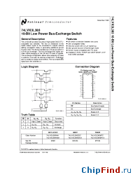 Datasheet 74LVX3L383WMX manufacturer National Semiconductor