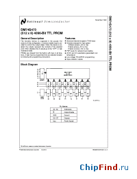 Datasheet 74S473 manufacturer National Semiconductor