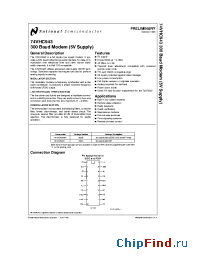 Datasheet 74VHC943WMX manufacturer National Semiconductor