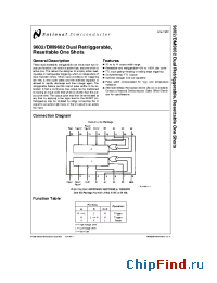 Datasheet 9602DM manufacturer National Semiconductor