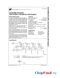 Datasheet CD4035 manufacturer National Semiconductor