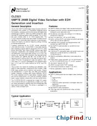 Datasheet CLC021VGZ-5.0 manufacturer National Semiconductor